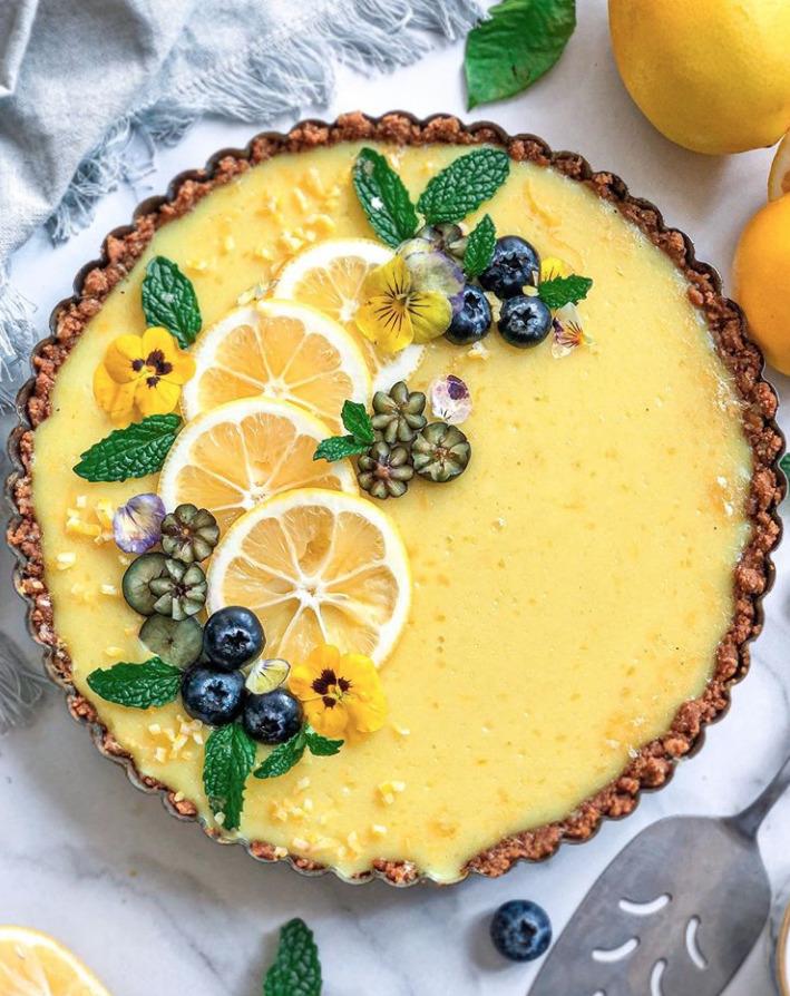No Bake Lemon Tart by naturallyzuzu | Quick & Easy Recipe | The Feedfeed