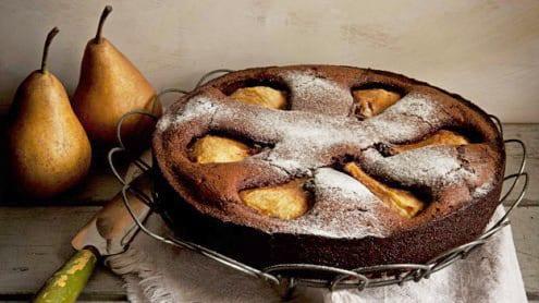 Pear and Chocolate Pie Recipe by Valentina Mariani