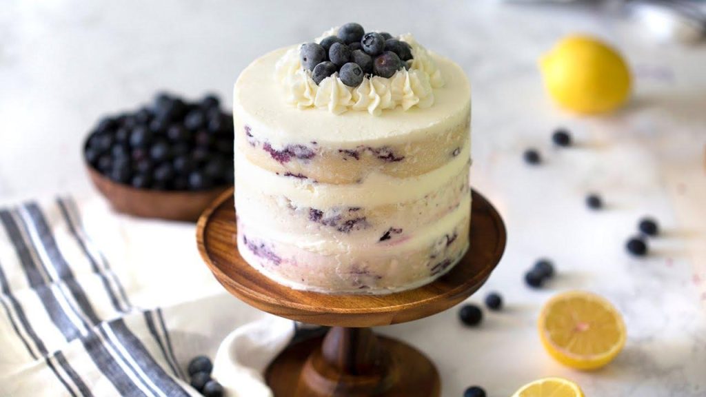 Berry Bliss: Blueberry and Lemon Naked Cake