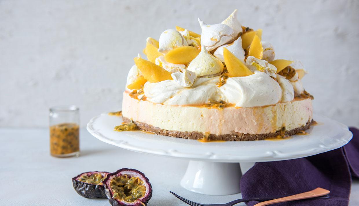 Eton Mess Passionfruit Cheesecake | Queen Fine Foods