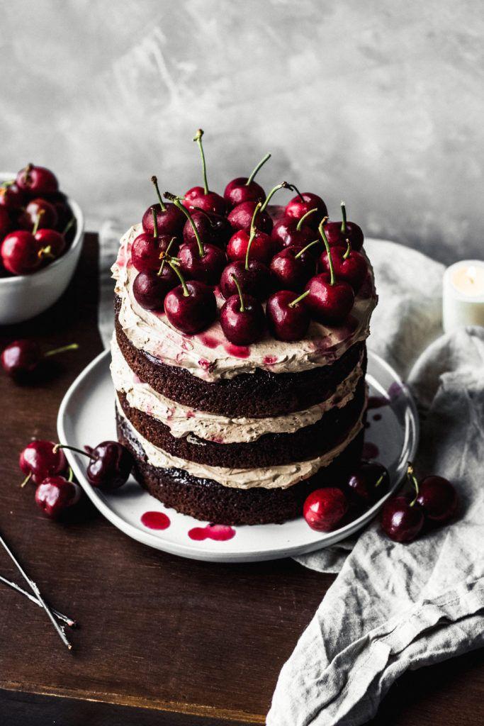 A Showstopper Dessert: Black Forest Naked Cake with a Modern Twist