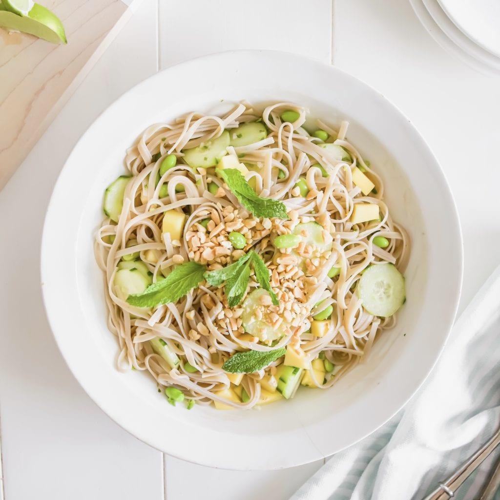 Soba Noodle Salad - Fraiche Living