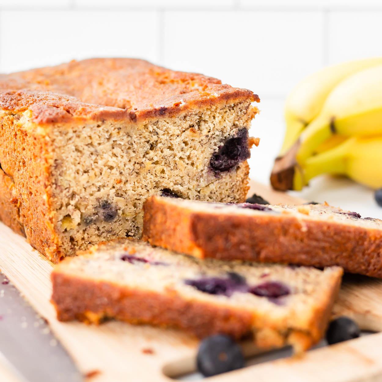 Blueberry Banana Bread Recipe - Sugar Spices Life