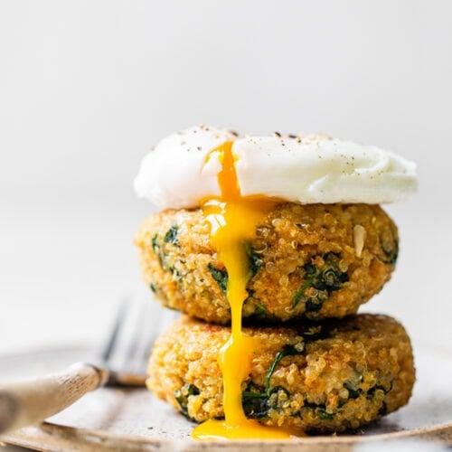 Spinach and Quinoa Patties - Skinnytaste