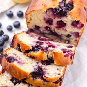 Blueberry Banana Bread Loaf for a Nutritious Breakfast