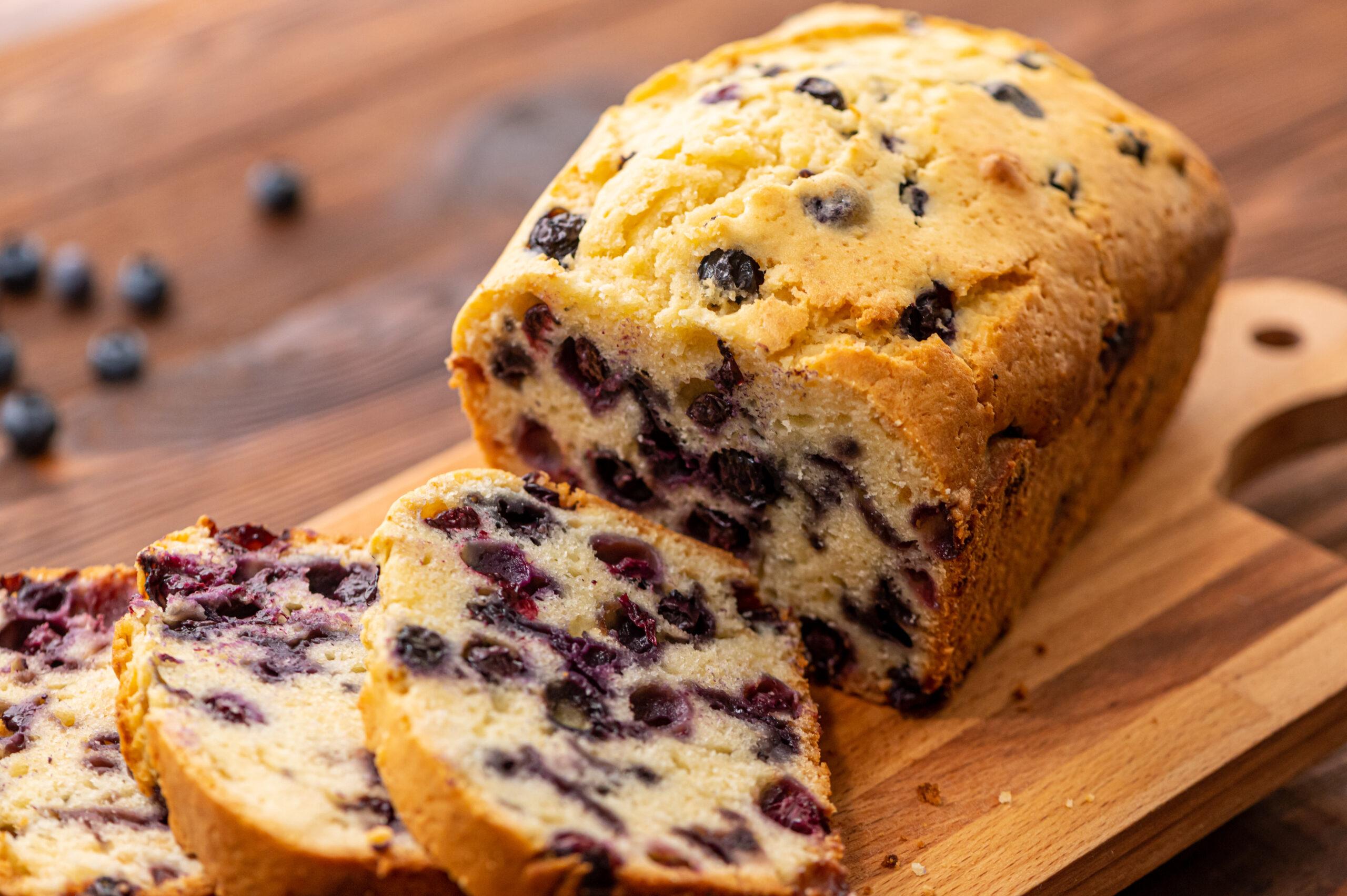 Blueberry Bread (EASY quick bread) - The Cookin Chicks