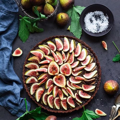 The Perfect Dessert: Double Chocolate Fig Tart