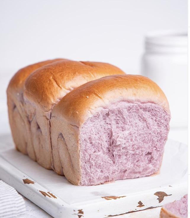 Purple Sweet Potato Japanese Milk Bread by foodie.yuki | Quick & Easy Recipe | The Feedfeed