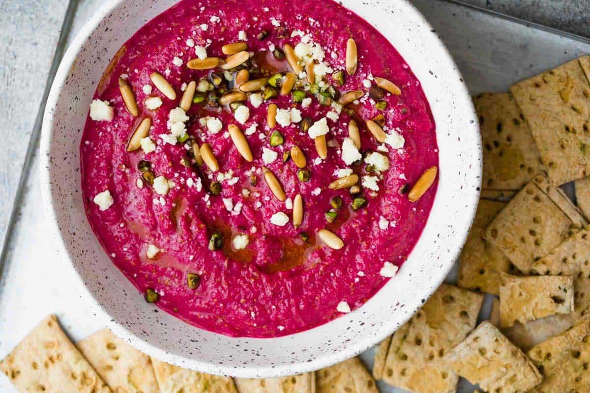 Egyptian Beetroot Dip - Healthy and Easy! - My Food Story