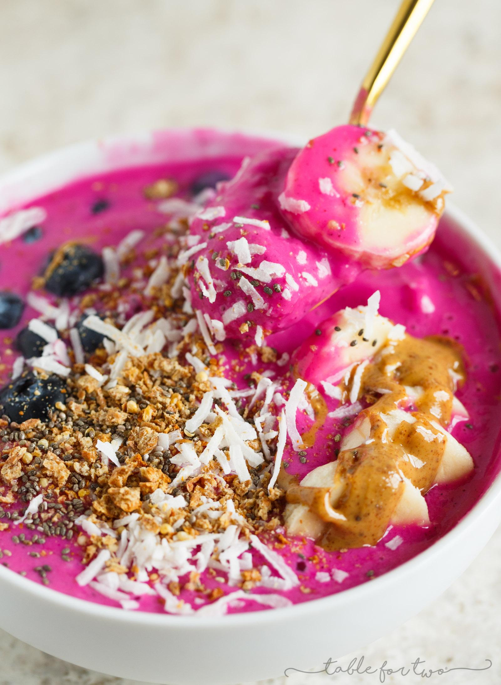 Pitaya Smoothie Bowl Recipe | Table For Two