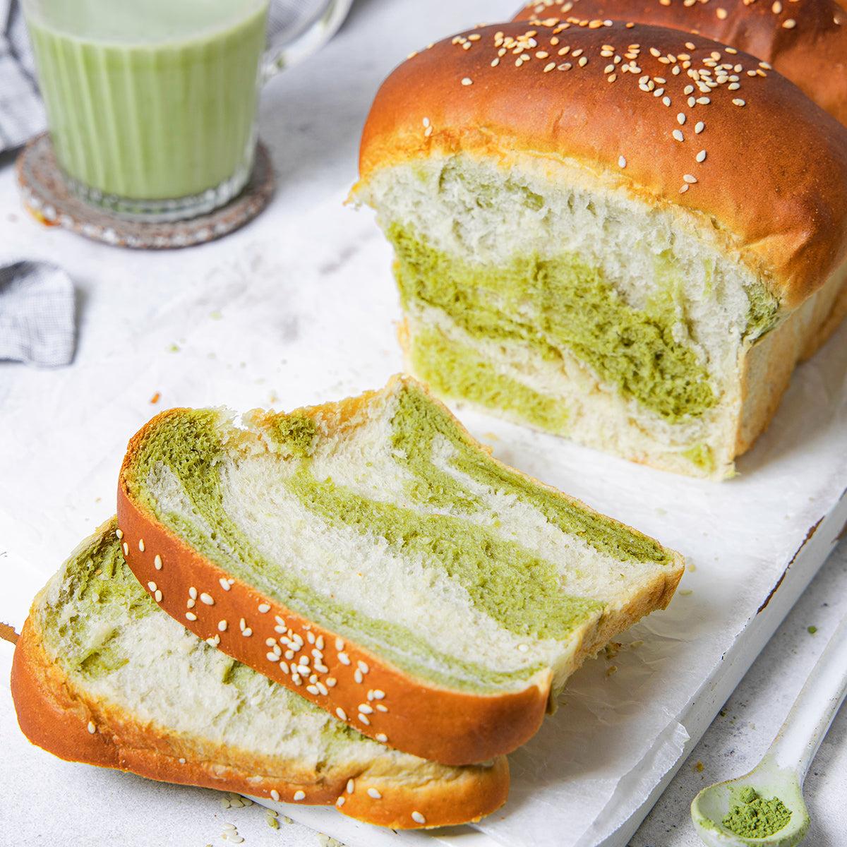 Hokkaido Matcha Milk Bread – Suncore Foods Inc.