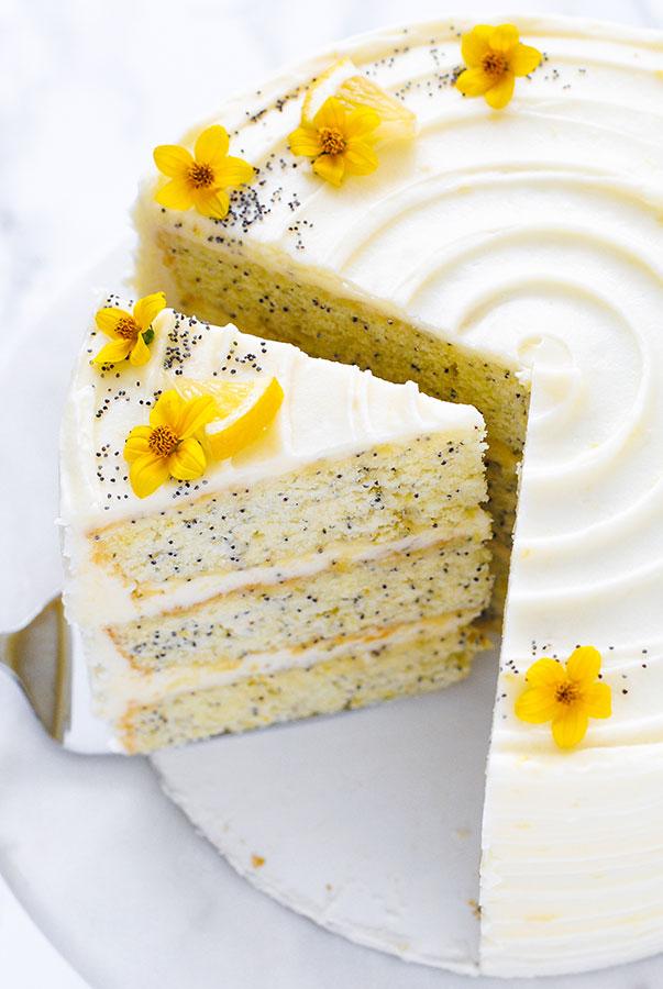 Lemon Poppy Seed Cake | The Cake Blog
