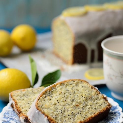 Luscious Lemon Infusion: Moist lemon poppyseeds cake