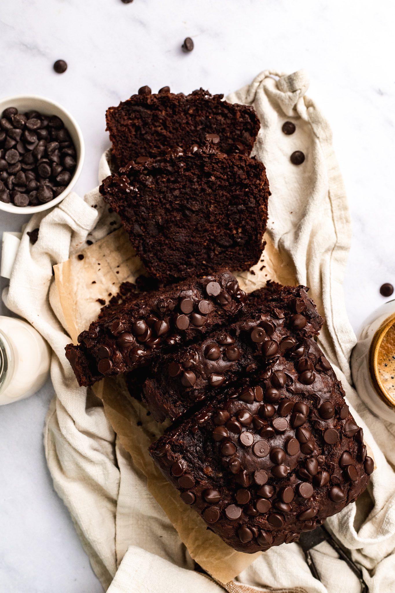 Easy Vegan Chocolate Banana Bread (Gluten Free Option!) | The Banana Diaries