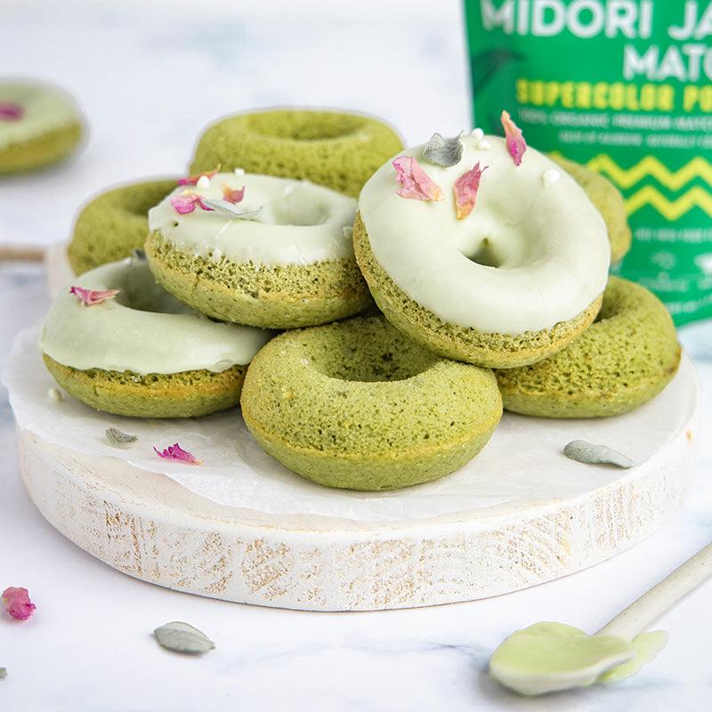 A Taste of Tranquility: Vegan Matcha Donuts