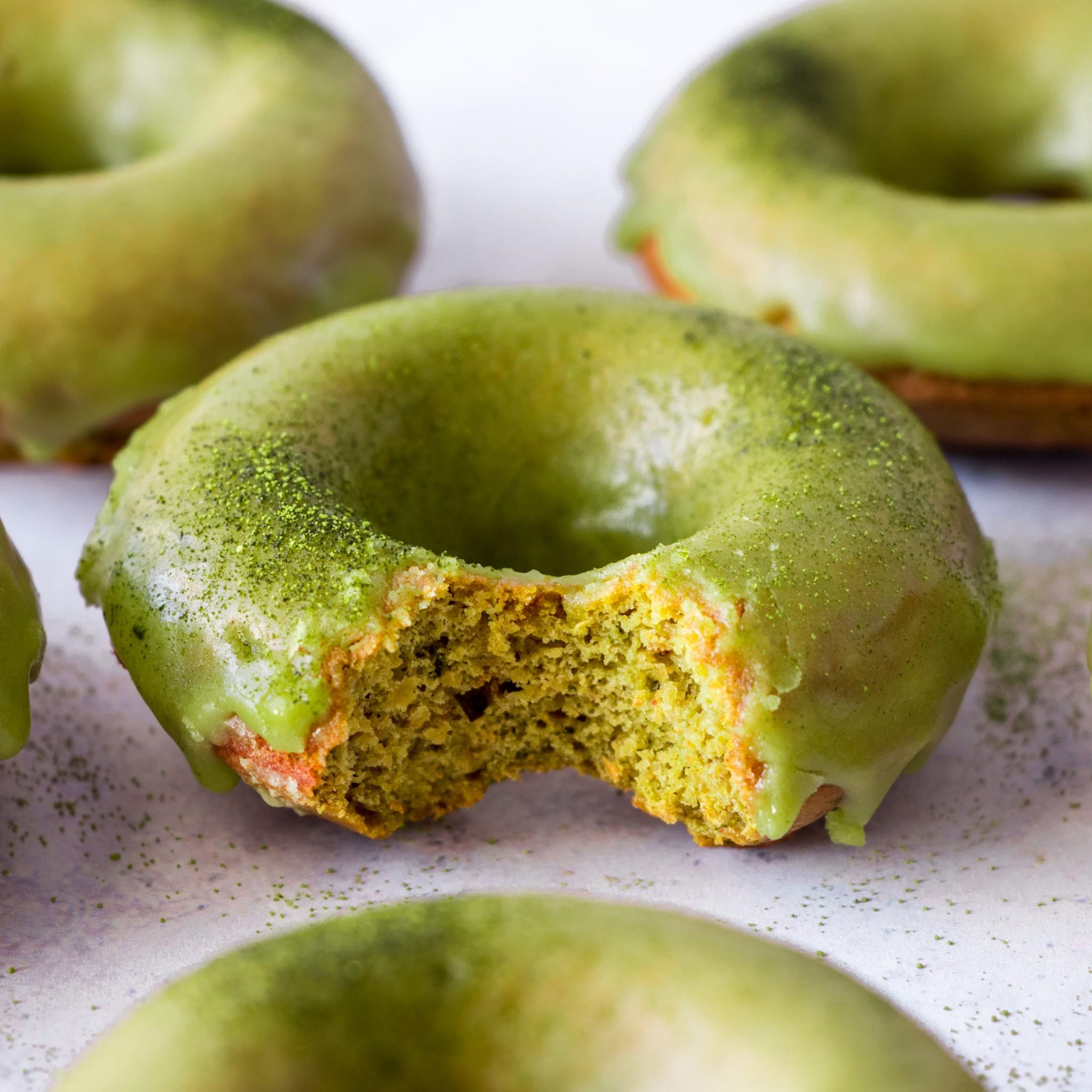 Matcha Donuts - The Tasty K