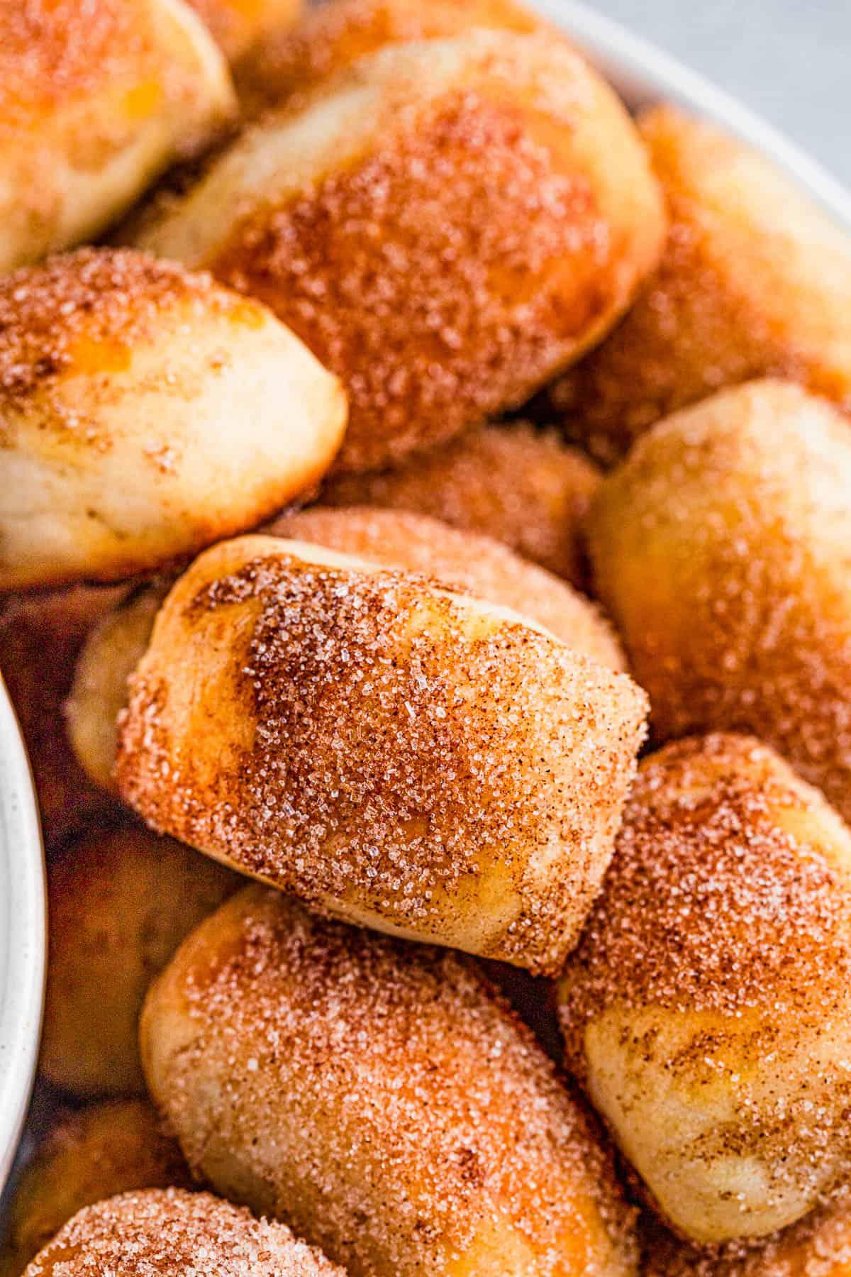 Homemade Cinnamon Sugar Pretzel Bites | Easy Weeknight Recipes