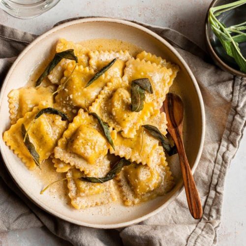 Fall Flavors: Creamy Pumpkin Ravioli