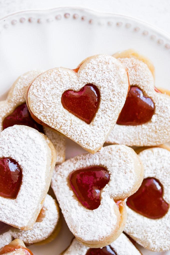 Melt-In-Your-Mouth Linzer Cookies - Pretty. Simple. Sweet