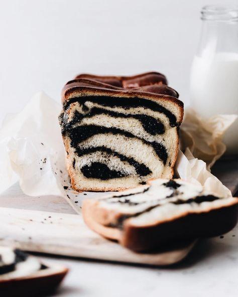Black Sesame Japanese Milk Bread by studiobaked | Quick & Easy Recipe | The Feedfeed | Recipe | Japanese milk bread, Cooking and baking, Yummy food